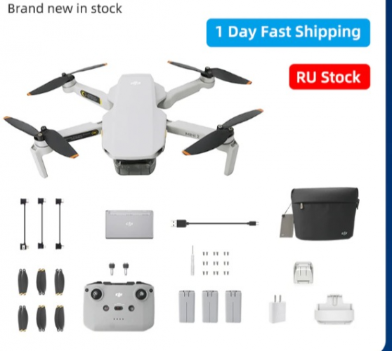 DJI Mavic Mini 2 4K HD Caméra aérienne Drone Bundle + Nombreux Extras!