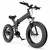 LUO Vélo Électrique 26 Pouces 1000W / 500W Pliant E Fat Bike, Adopte Une Batterie Au Lithium 48V 10Ah / 14.5Ah, Avec Un Grand Ordinateur de Vélo, Pedal Assist Electric Mountain Bike Snow Bike,Vert No